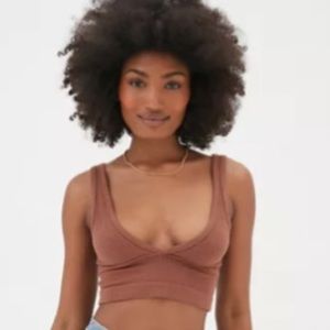Urban Outfitters – Out From Under chocolate brown French terry brami